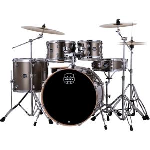 Mapex Venus Stage Copper Metallic 5d. drumstel met hardware & Zildjian bekkens