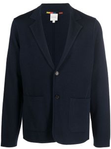 Paul Smith blazer à simple boutonnage - Bleu