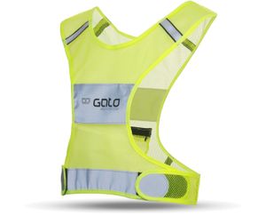 Gato Sports X vest reflective neongeel maat S
