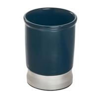 iDesign - Badkamer Drinkbeker, Keramiek|Kunststof, Blauw - iDesign | B