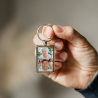 Sleutelhanger met foto - Rechthoek
