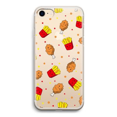 Chicken 'n Fries: iPhone 7 Transparant Hoesje