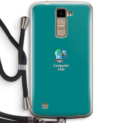 Win98: LG K10 (2016) Transparant Hoesje met koord