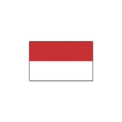 Vlag Monaco 90 x 150 cm feestartikelen