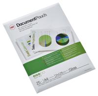 GBC Document Lamineerhoezen A4 2x125 micron Glanzend (25)