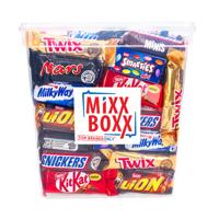 Chocoladeassortiment mini's - Smarties, Lion, KitKat, Mars, Snickers,
