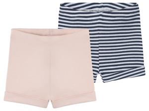lupilu Baby shorts (74/80, Marine/roze)