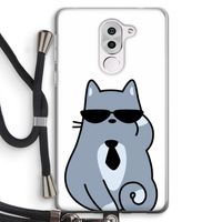 Cool cat: Honor 6X Transparant Hoesje met koord