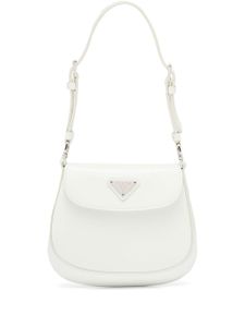 Prada mini sac Cleo en cuir - Blanc