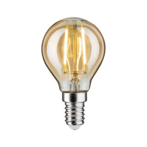 Paulmann 28711 LED-lamp Energielabel F (A - G) E14 Kogel 2.6 W = 26 W Goud (Ø x h) 45 mm x 78 mm 1 stuk(s)