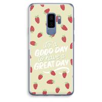 Don’t forget to have a great day: Samsung Galaxy S9 Plus Transparant Hoesje - thumbnail