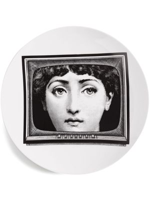 Fornasetti assiette décorative Tema e Variazioni No. 265 - Blanc