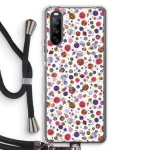 Planets Space: Sony Sony Xperia 10 III Transparant Hoesje met koord