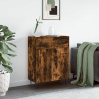 Dressoir 69,5x34x90 cm bewerkt hout gerookt eikenkleurig