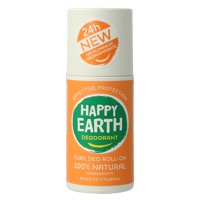 Pure deo roll-on rose petitgrain 75 Milliliter