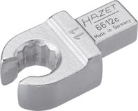 HAZET Insteek-ringsleutel · open 6612C-11 · 9 x 12 mm insteekvierkant massief · Buitentwaalfkant profiel · SW 11 mm