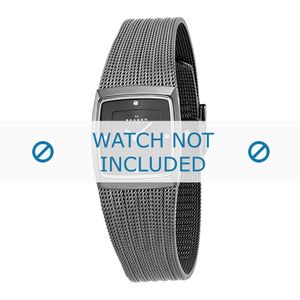 Skagen horlogeband 380XSMMM1 Staal Grijs