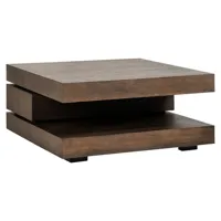 Salontafel Oakura Block C Bruin