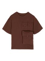 JACQUEMUS L'ENFANT t-shirt Le Bolso à poche poitrine - Marron - thumbnail