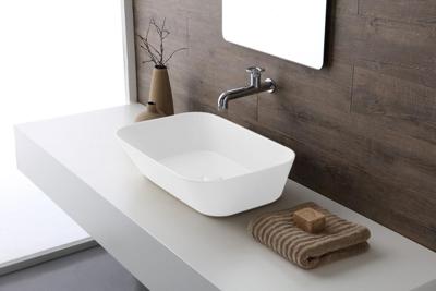 Mees Design Opbouw Waskom Rechthoek Mat Wit Mees Design Opbouw Waskom Rechthoek Mat Wit