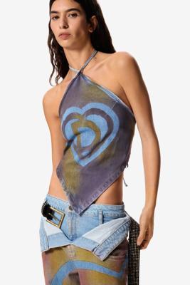 Denim blouse Masha Popova - YELLOW - L/XL