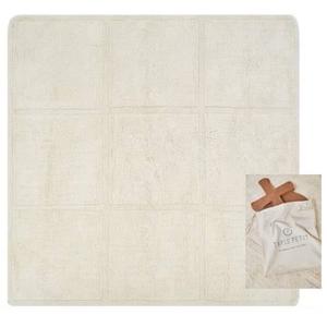 Tapis Petit Tic Tac Toe vloerkleed 120x120 beige