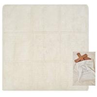 Tapis Petit Tic Tac Toe vloerkleed 120x120 beige