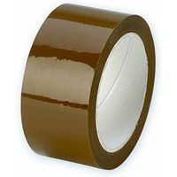 Rollen verpakkingstape bruin 50 mm x 66 meter   -