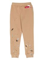 Mostly Heard Rarely Seen 8-Bit pantalon de jogging à effet taches de peinture - Marron - thumbnail