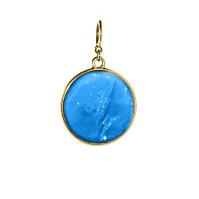 Qoss Kettinghanger Sylvia 35 mm Blauw | Goud