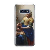 The Milkmaid: Samsung Galaxy S10e Transparant Hoesje