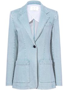 Proenza Schouler White Label blazer Freya à simple boutonnage - Bleu