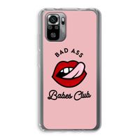 Badass Babes Club: Xiaomi Redmi Note 10S Transparant Hoesje