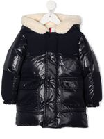 Moncler Enfant doudoune Comil à capuche - Bleu - thumbnail