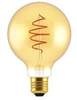 Nordlux LED Globe G95 E27 4,9-35W 2200K filament spiraal gold dimbaar - 2760121