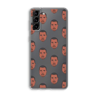 Kanye Call Me?: Samsung Galaxy S21 Plus Transparant Hoesje