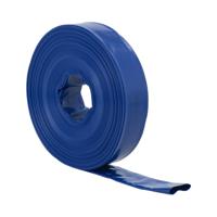 Platte slang - 2" - 20 m - 0 - 6 bar - met stof versterkt