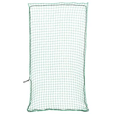 VidaXL Aanhangwagennet elastisch touw 7x3,5 m polypropeen groen