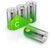 GP GP14A C Alkaline Super G-Tech batterij 1.5V (4 stuks)