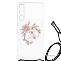 Samsung Galaxy A25 Stevig | Bumper Hoesje | Boho Text