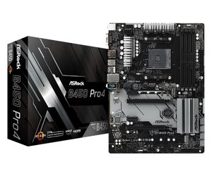 Asrock B450 Pro4 AMD B450 Socket AM4 ATX