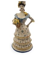 Les-Ottomans bougeoir en porcelaine Lemon Woman - Multicolore - thumbnail