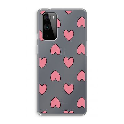 Ondersteboven verliefd: OnePlus 9 Pro Transparant Hoesje
