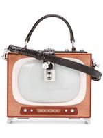 Dolce & Gabbana TV 'Dolce' box tote - Marron