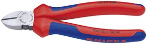 Knipex Zijsnijtang zwart geatramenteerd met meer-componentengrepen 125 mm - 7002125