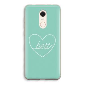 Best heart pastel: Xiaomi Redmi 5 Transparant Hoesje