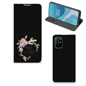 OnePlus 8T Magnet Case Boho Text