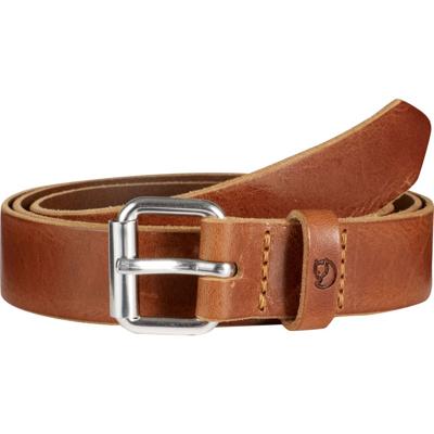 Fjallraven Singi Belt 2,5 Cm Riem Leather Cognac 85 cm