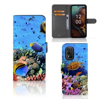 Nokia XR21 | Telefoonhoesje | Met pasjeshouder | Vissen