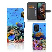 Nokia XR21 | Telefoonhoesje | Met pasjeshouder | Vissen